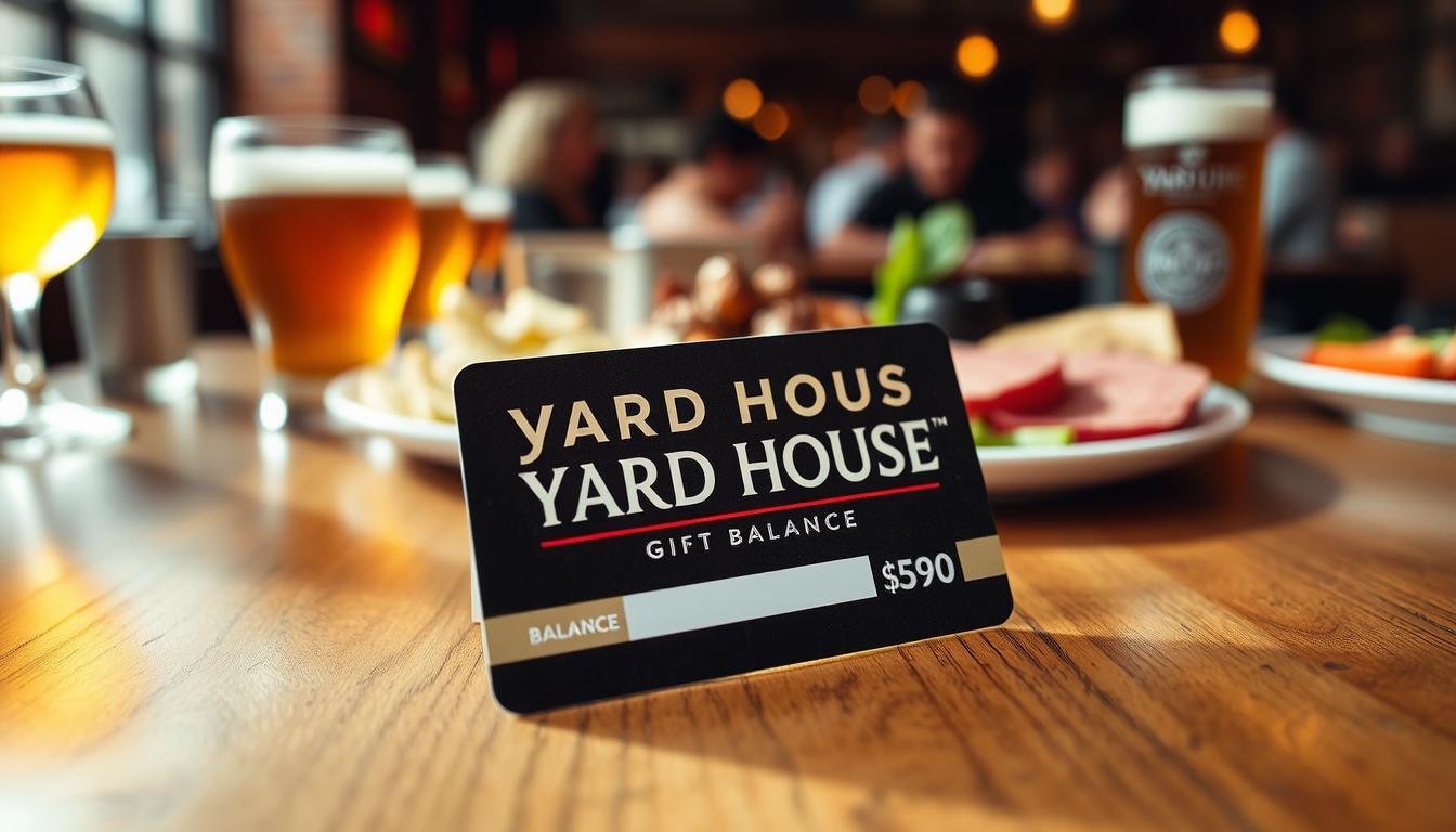 Yard House Gift Card Balance
