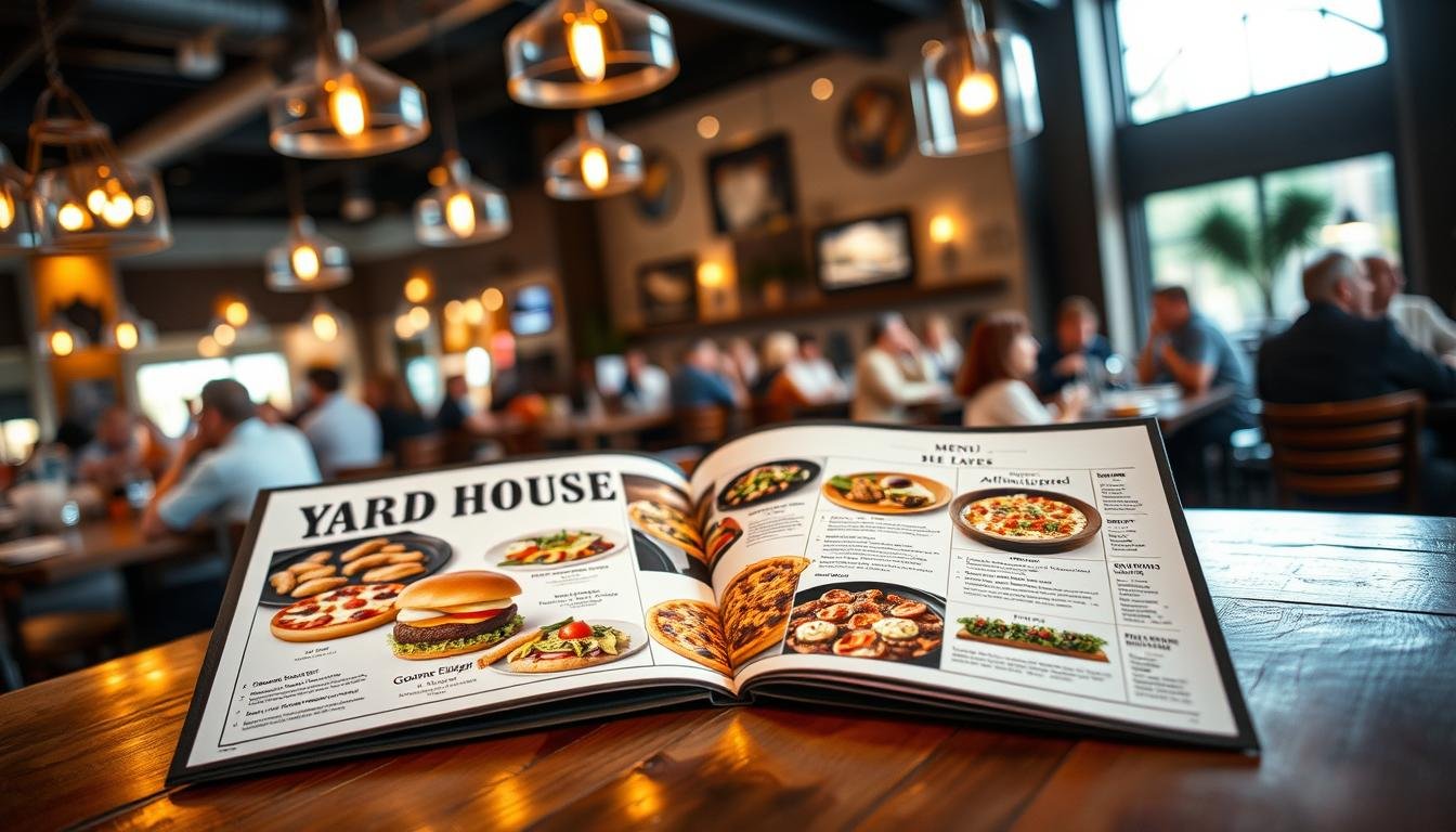 Yard House Rancho Mirage Menu